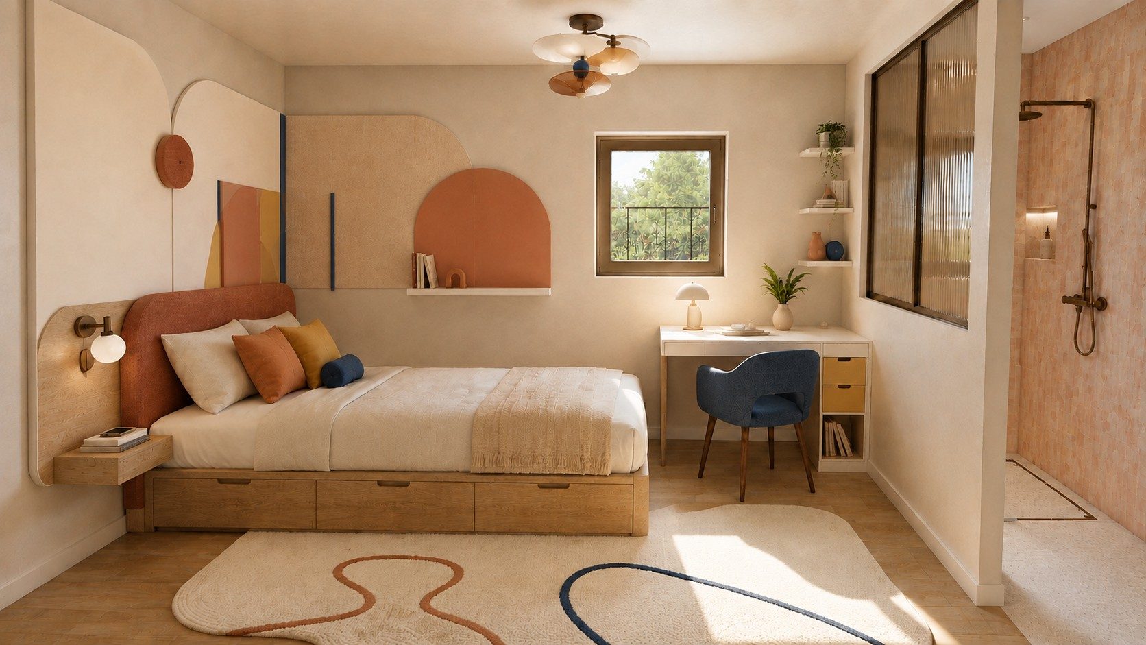 Chambre d'enfant — visuel d'intention