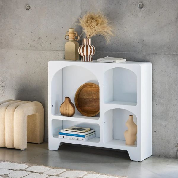 Buffet Thessa, effet bois blanc